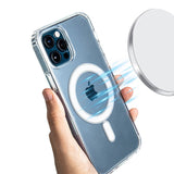 Clear Hybrid Magsafe Case with Magnetic Ring for iPhone 11 / 11 Pro / 11 Pro Max