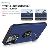 Magnetic Ring Holder Shockproof Cover Case for iPhone 15 Pro Max