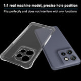 Clear Silicon TPU Back Cover Case for Motorola Edge 50 Pro Ultra Fusion Neo