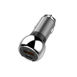 LDNIO 36W PD+QC3.0 Quick Dual Port USB Car Charger C1