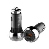 LDNIO 36W PD+QC3.0 Quick Dual Port USB Car Charger C1