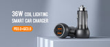 LDNIO 36W Quick Dual USB Super Fast Car Charger C503Q