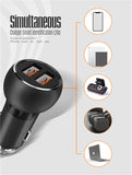 LDNIO 36W Quick Dual USB Super Fast Car Charger C503Q