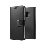 Goospery Rich Diary Wallet Case with Card Slots for Samsung A12 A125