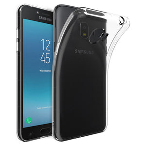 Clear Silicon TPU Back Cover Case for Samsung J2 Pro J250 2018