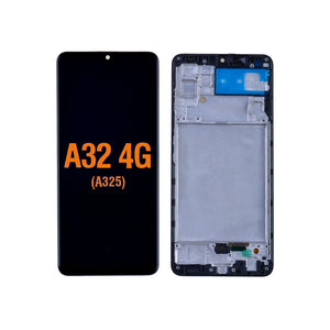 LCD and Touch Assembly With Frame for Samsung Galaxy A32 4G A325 OLED