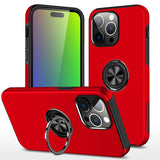 Magnetic Ring Holder Shockproof Cover Case for iPhone 15 Pro Max