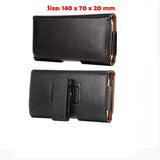 Flip Leather Pouch Case with 360° Rotating Belt Clip