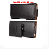 Flip Leather Pouch Case with 360° Rotating Belt Clip