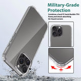 Solar Crystal Hybrid Cover Case for iPhone 16 / 16 Plus / 16 Pro / 16 Pro Max