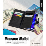 Goospery Mansoor Diary Wallet Case with Card Slots for Samsung S20 Ultra S20+