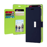 Goospery Rich Diary Wallet Case with Card Slots for iPhone 14 Pro Max