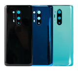 Back Battery Glass Cover with Camera Lens and Adhesive for OnePlus 8 Pro