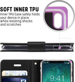 Mercury Goospery Sonata Diary Wallet Case With Card Slots for iPhone 11 Pro