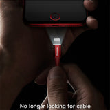 Baseus Charging Cable 2A with Indicator Light For iPhone iPad iPod