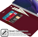 Goospery Sonata Wallet Case with Card Slots for Samsung Galaxy Note 10 / 10+ / 10 Lite