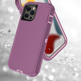 Shockproof Robot Armor Hard Plastic Case with Belt Clip for iPhone 14 Pro Max