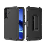 Shockproof Robot Armor Hard Plastic Case with Belt Clip for Samsung S22+