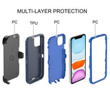 Shockproof Robot Armor Hard Plastic Case with Belt Clip for Samsung Galaxy A52 / A52s