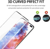 2 PCs Full Coverage Tempered Glass Screen Protector for Samsung S10+ G975