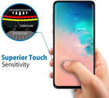 2 PCs Full Coverage Tempered Glass Screen Protector for Samsung S10E G970