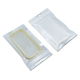 White/Clear Resealable Plastic Seal Bags Retail Packaging Pouches With Hang Hole Various Sizes