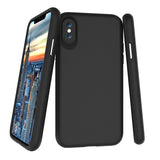 TRIANGLE Hybrid TPU Hard PC Shockproof Case Cover for iPhone X/XS/XR/XS Max