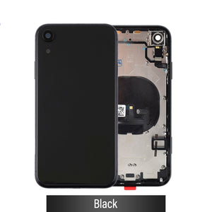 Housing Back Battery Cover Replacement For iPhone XR With Installed Parts