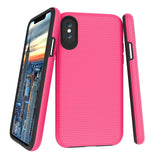 TRIANGLE Hybrid TPU Hard PC Shockproof Case Cover for iPhone X/XS/XR/XS Max