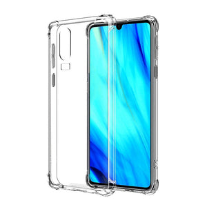 Goospery Clear Shockproof Slim Protective Case with Reinforced Corners for Huawei P30