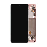 LCD and Touch Assembly with frame for Samsung Galaxy S21 5G G991 OEM Refurbished