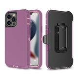 Shockproof Robot Armor Hard Plastic Case with Belt Clip for iPhone 14 Pro Max