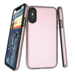 TRIANGLE Hybrid TPU Hard PC Shockproof Case Cover for iPhone X/XS/XR/XS Max