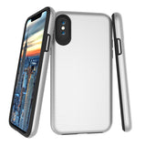 TRIANGLE Hybrid TPU Hard PC Shockproof Case Cover for iPhone X/XS/XR/XS Max