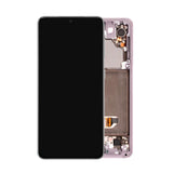 LCD and Touch Assembly with frame for Samsung Galaxy S21 5G G991 OEM Refurbished