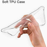 Clear Silicon TPU Back Cover Case for iPhone 6 Plus / 6S Plus