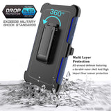 Shockproof Robot Armor Hard Plastic Case with Belt Clip for Samsung S21 / S21+ / S21 Ultra